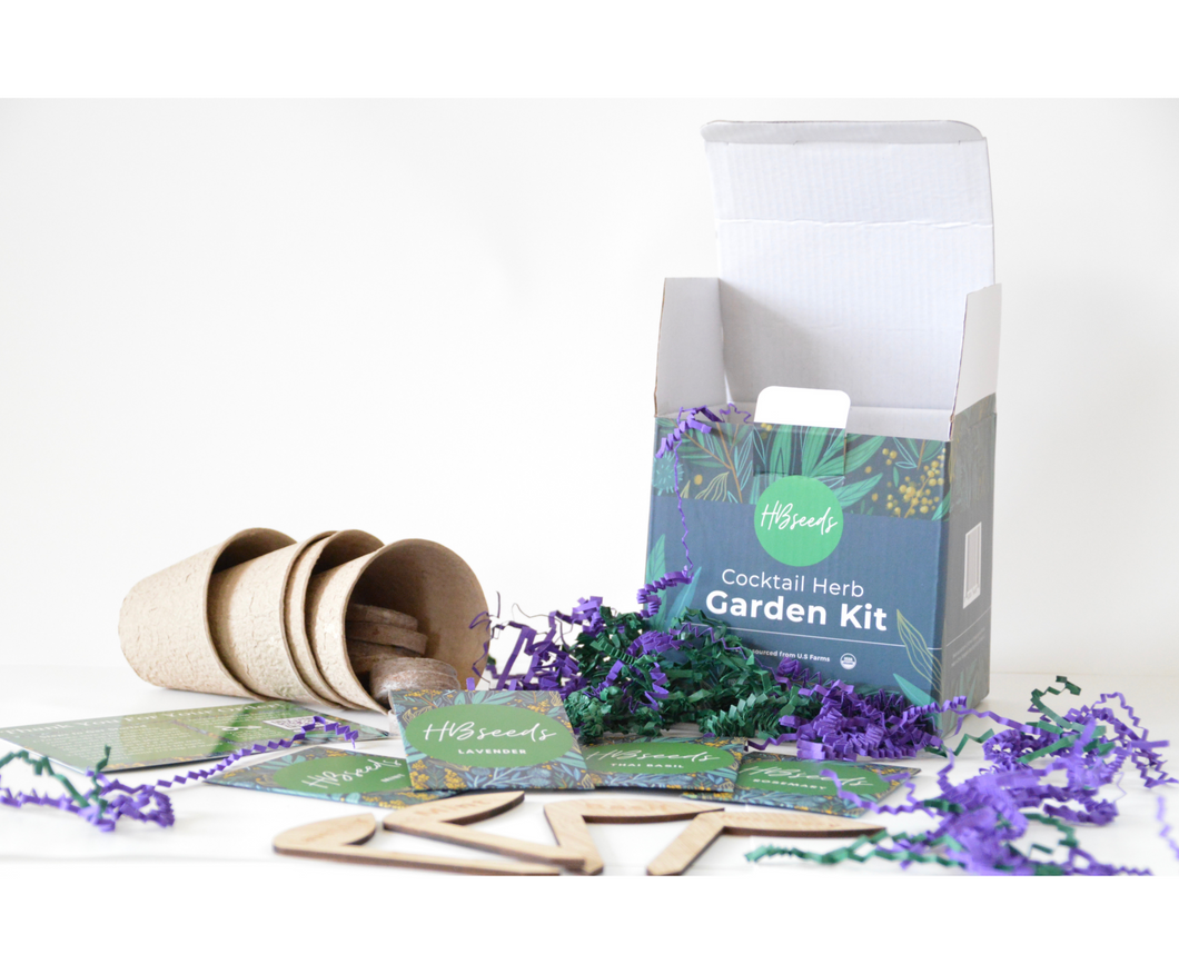 Cocktail Herb Garden Starter Kit